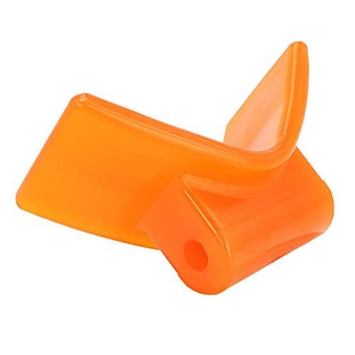 LIAULIADLL 3" Orange Polyurethane Bow Stop Roller 'V' for Boat Trailer Non Marking - Image 1