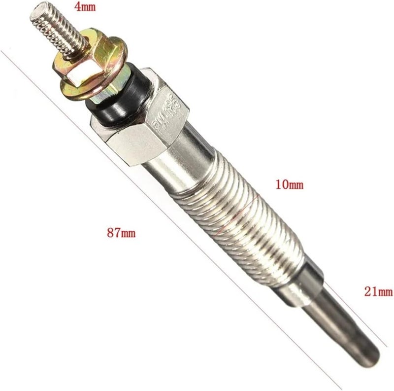 4x Glow Plug For 1994-2000 2.8 4M40/T Replacement - Image 3