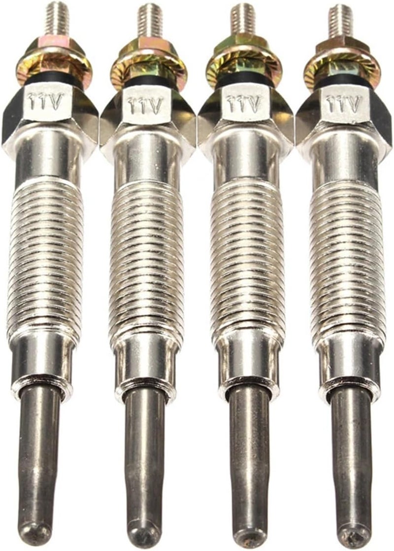 4x Glow Plug For 1994-2000 2.8 4M40/T Replacement - Image 2