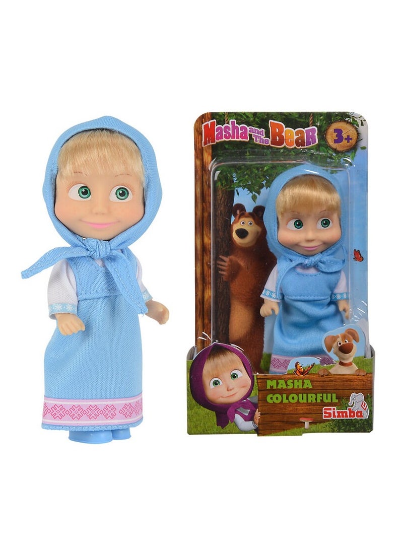 Simba Masha and The Bear Colorful Doll 12cm - 1 Piece Only - Character/Style/Color May Vary - Assorted - Image 2