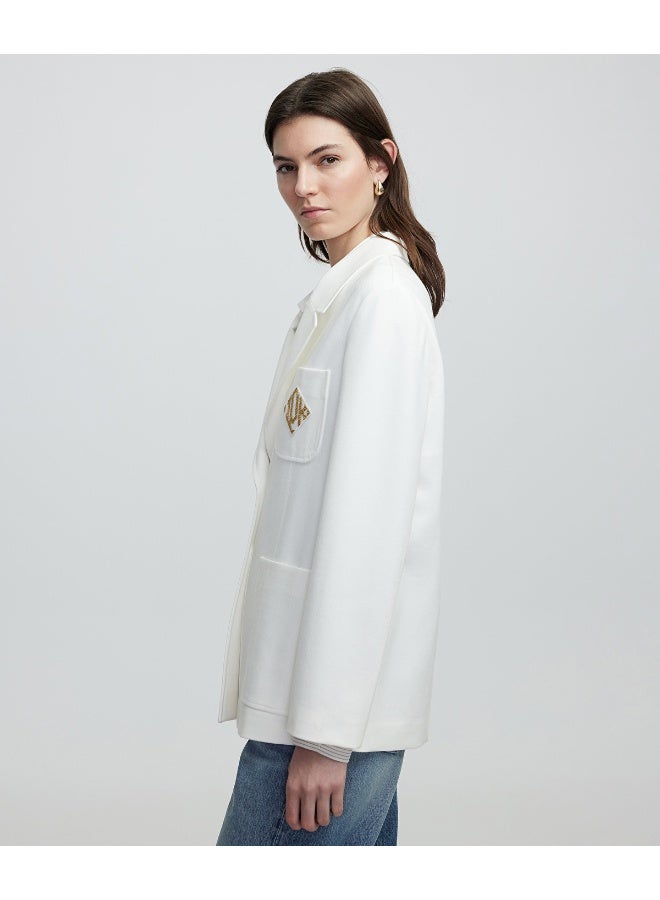Ipekyol Contrast Embroidered Blazer  - Image 4