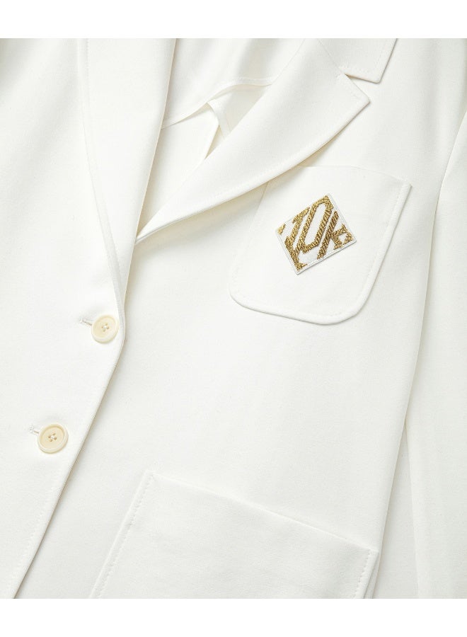 Ipekyol Contrast Embroidered Blazer  - Image 2