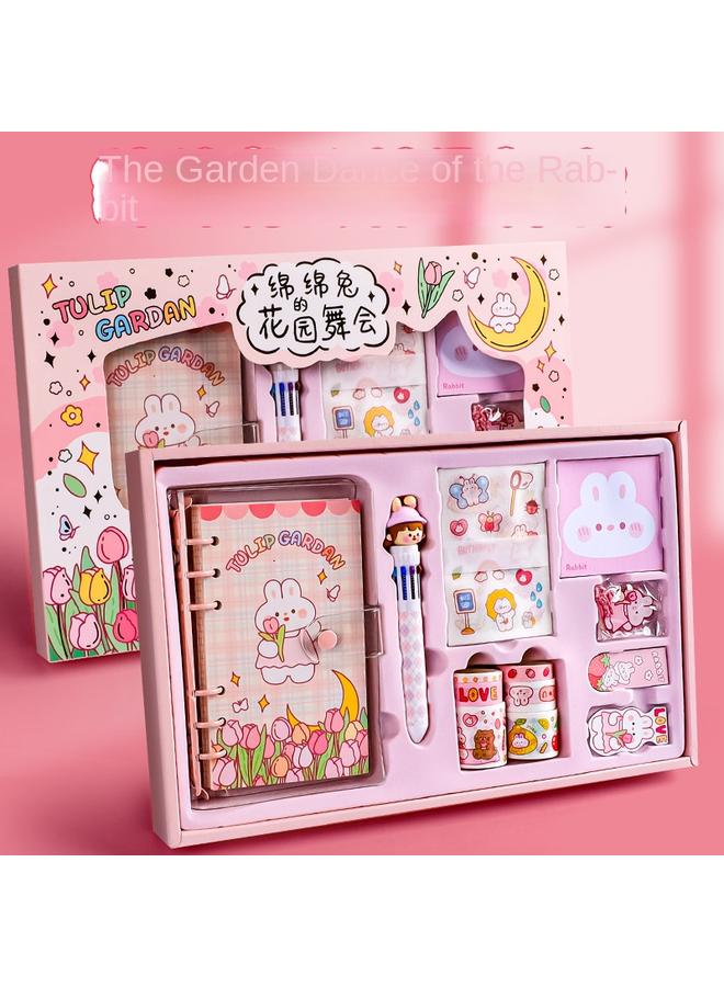 Bluejw Cute Hand Account Book Suit Gift Box Net Red High Color Value Notebook 2024 Hand Account Material Big X20 - Image 1