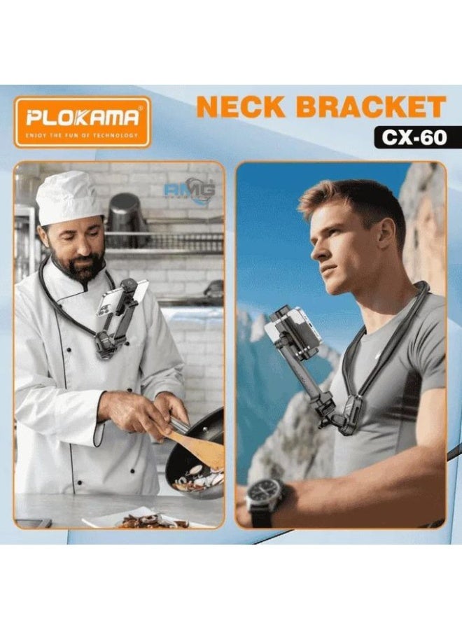 Plokama - Phone/Camera Holder - Neck Strap - CX-60 - Black - Image 5
