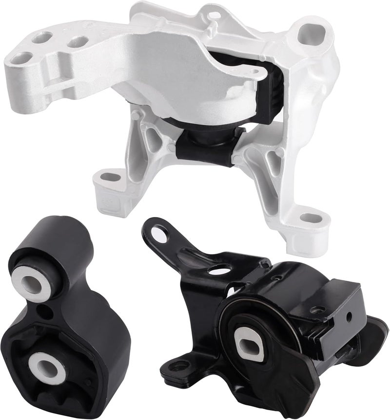 QRYIPPDM Engine Motor & Transmission Mount Kit - Compatible with 2014-2018 Mazda 3, 6, and CX-5 - 3-Piece Set - Image 1