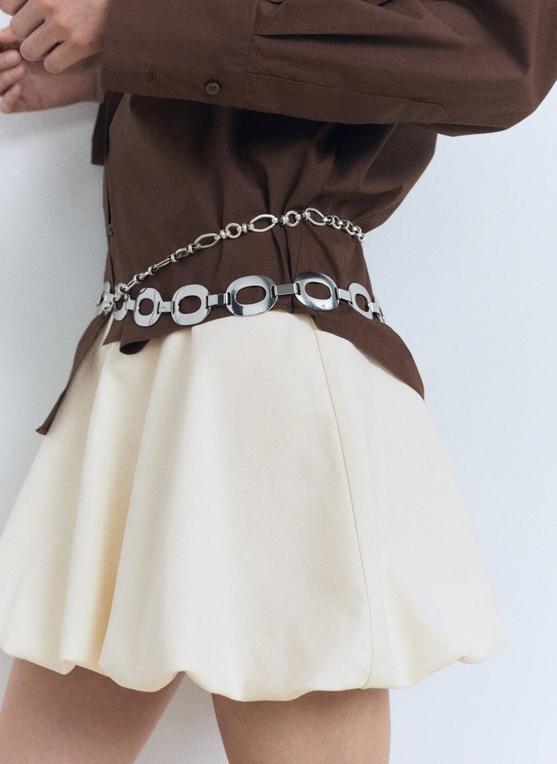MANGO Mini Balloon Skirt  - Image 3