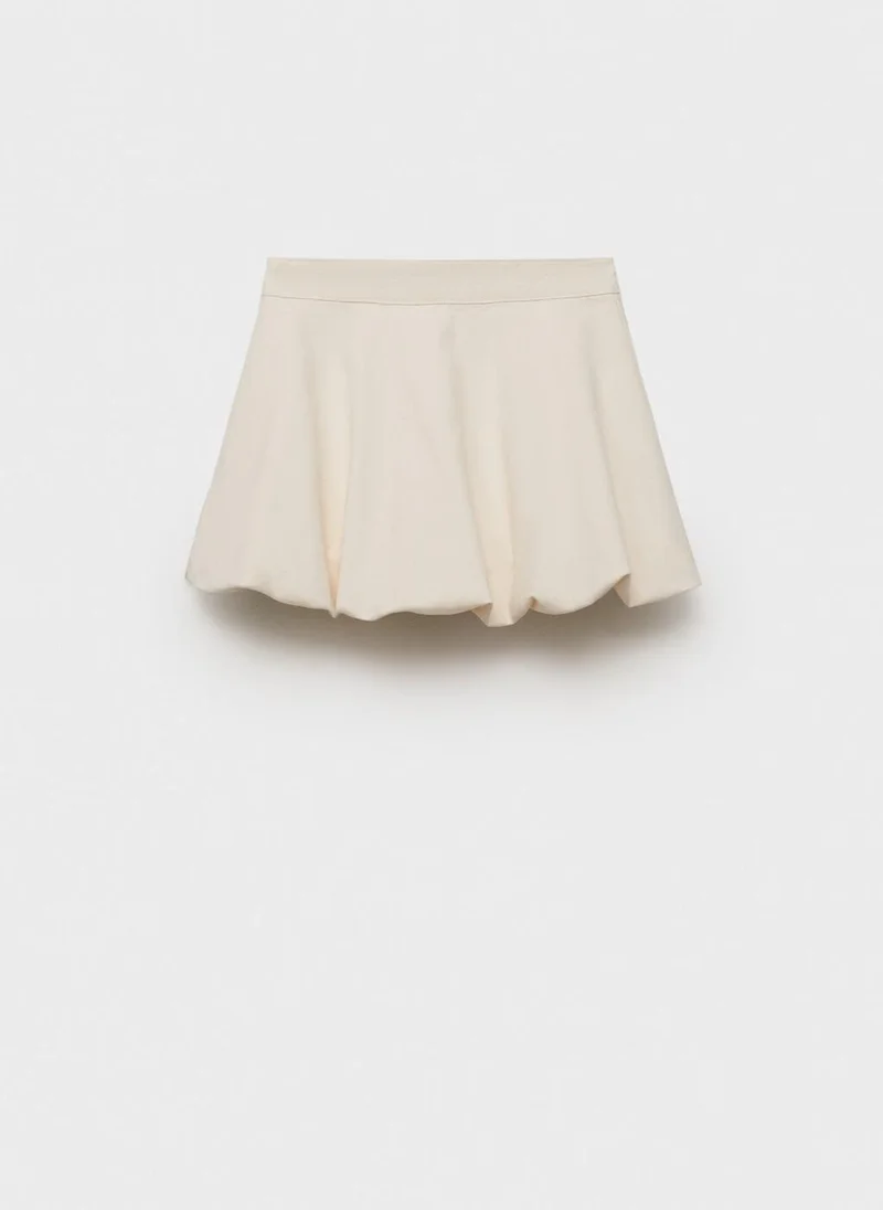 MANGO Mini Balloon Skirt