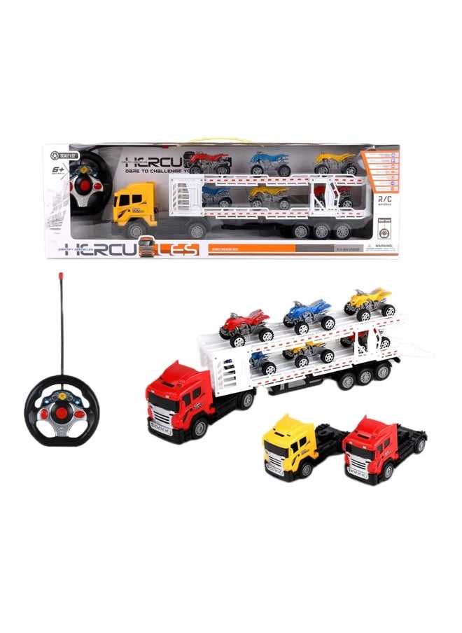 KLNAMAEAAN 6 Slide Motorcycles RC Flatbed Tractor Truck With ROHS  - Image 1