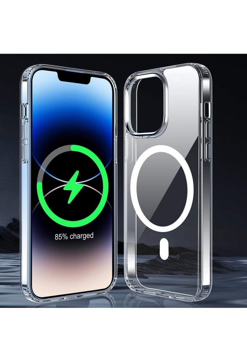 ELTRAZONE iPhone 15 Case (6.1-Inch) – Clear Rugged Cover with Magnetic Charging, Military-Grade Drop Protection, Shockproof & Anti-Yellowing - Image 5
