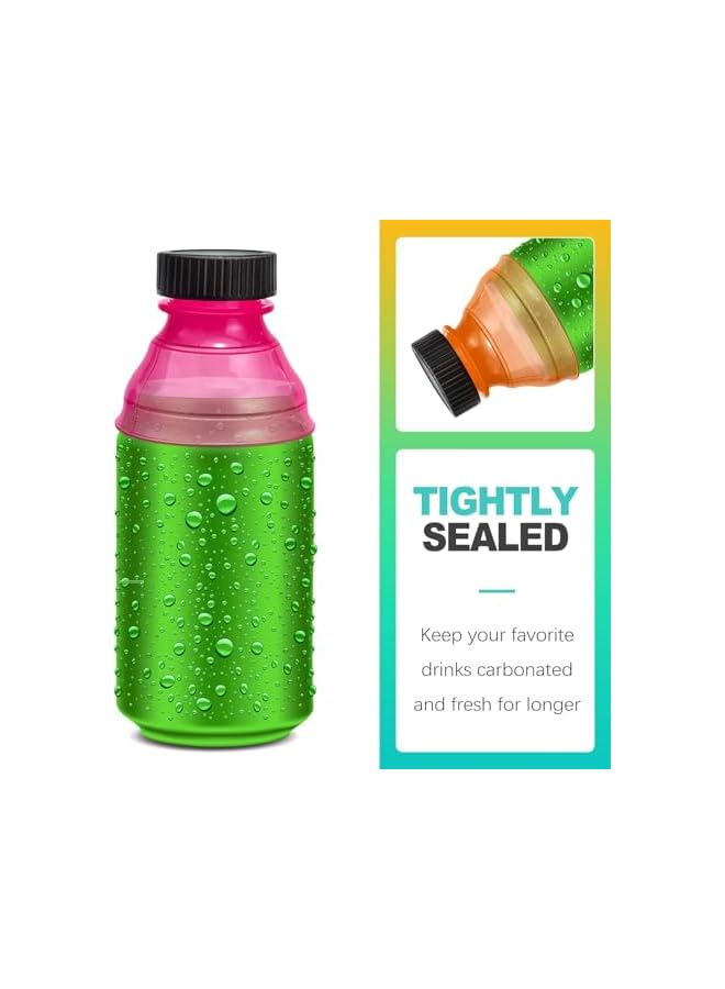 S-TOP 12 Pack Can Covers,Reusable Pop Can Bottle Tops Lids for Soda Carbonated Drink Beer Energy Drinks Juice Seltzer,Picnic Beach Gathering Party Accessories - Image 4