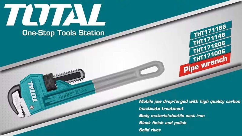 TOTAL 12'' Pipe Wrench - Image 2