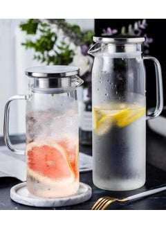 FZ16 Glass Jug 2 lt with Steel Strainer and Lid - pzsku/ZA7CDF7DC7DAC66F36CCBZ/45/_/1739916930/ef683acb-8adf-4930-9ee0-ca5f3959e2d5