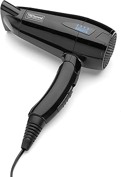 Tresemme مجفف الشعر تريسمي سموذ لسترا القابل للطي 2000 واط مع مقبض قابل للطي يشمل فرشاة شعر صغيرة جهد مزدوج للاستخدام العالمي 5549U - Image 3