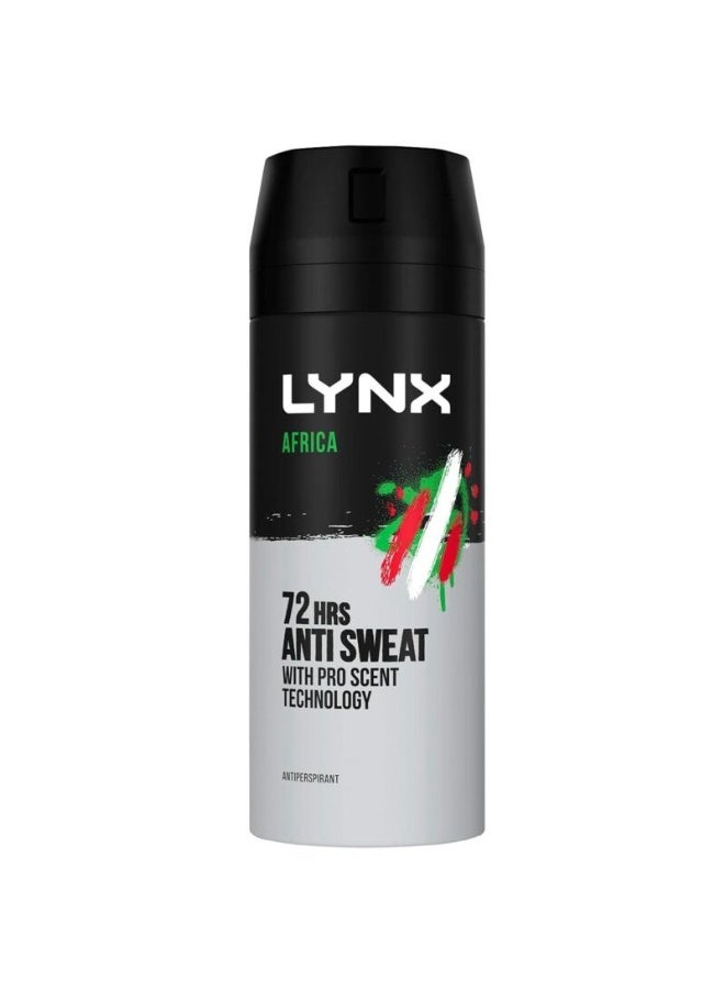 lynx مزيل العرق لينكس أفريقيا بحجم 150 مل - Image 1