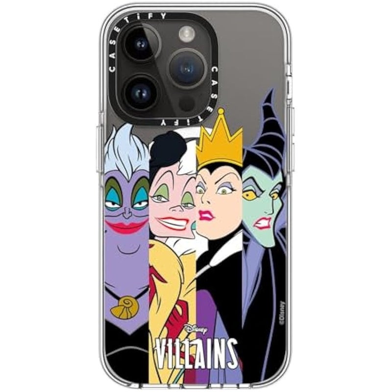 Casetify Clear iPhone 14 Pro Case 【Villains Co-Lab/Not Yellowing / 6.6ft Drop Protection/Compatible with Magsafe】 - Disney Villains - Clear - Image 3