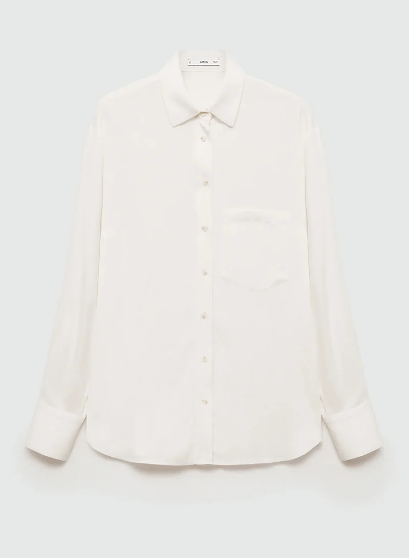 MANGO Button Down Shirt
