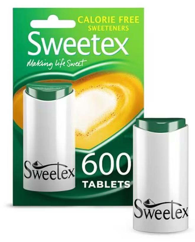 stevia Sweetex Calorie Free Sweetener 600 Tablets - Image 1