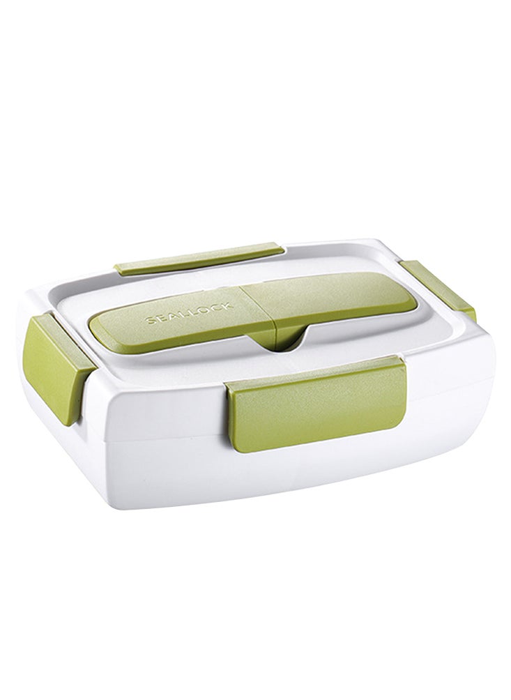 Perfii Kids Bento Lunch Box for Adults Leak-proof Lunch Box Containers with Built-in Sauce Box Lunchbox for Picnic School 1100ML  - Image 1