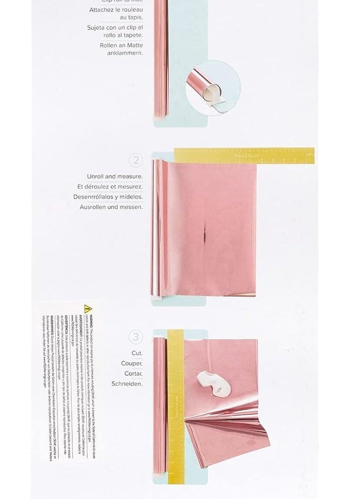 We R Memory Keepers Foil Cutting Kit with Self Healing Cutting Mat and Rotary Cutter - Image 4