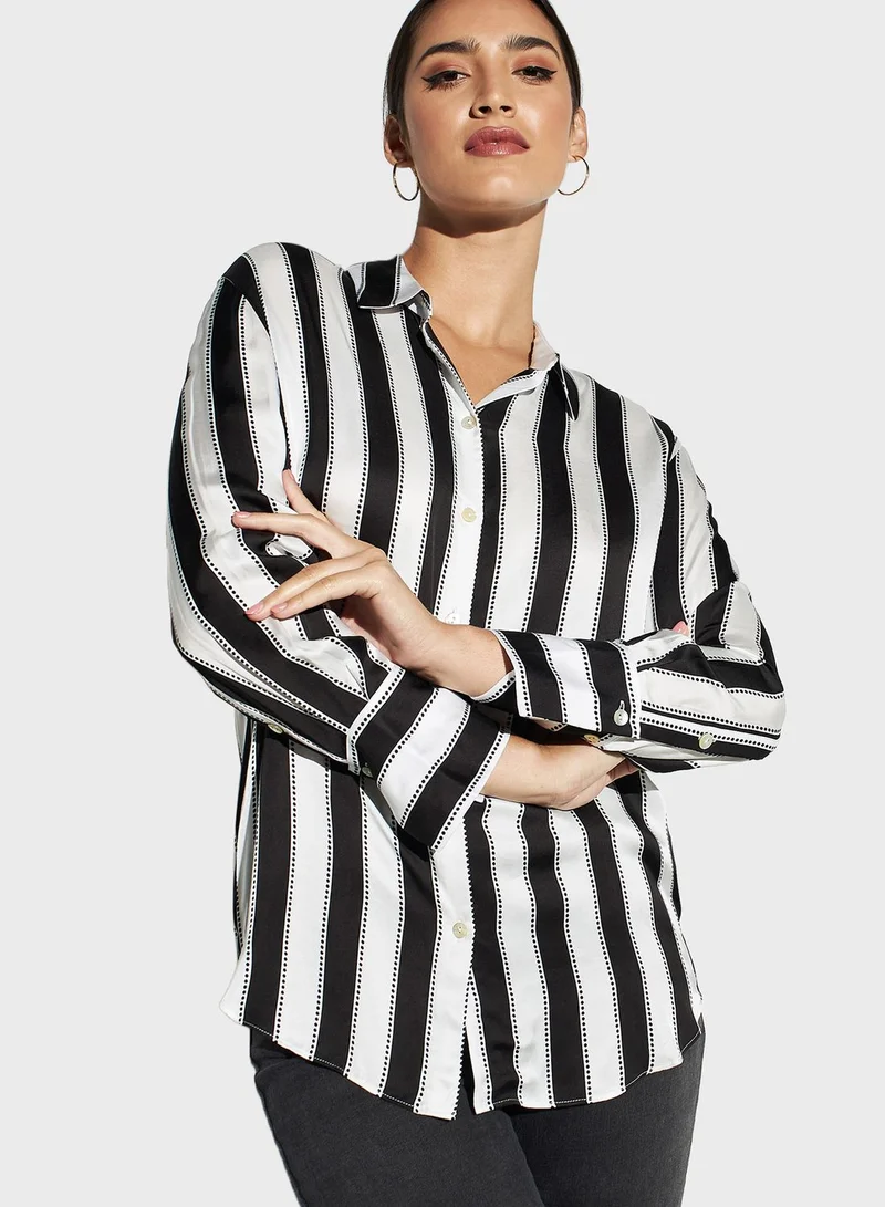 Iconic Oversized Size Button Down Shirt