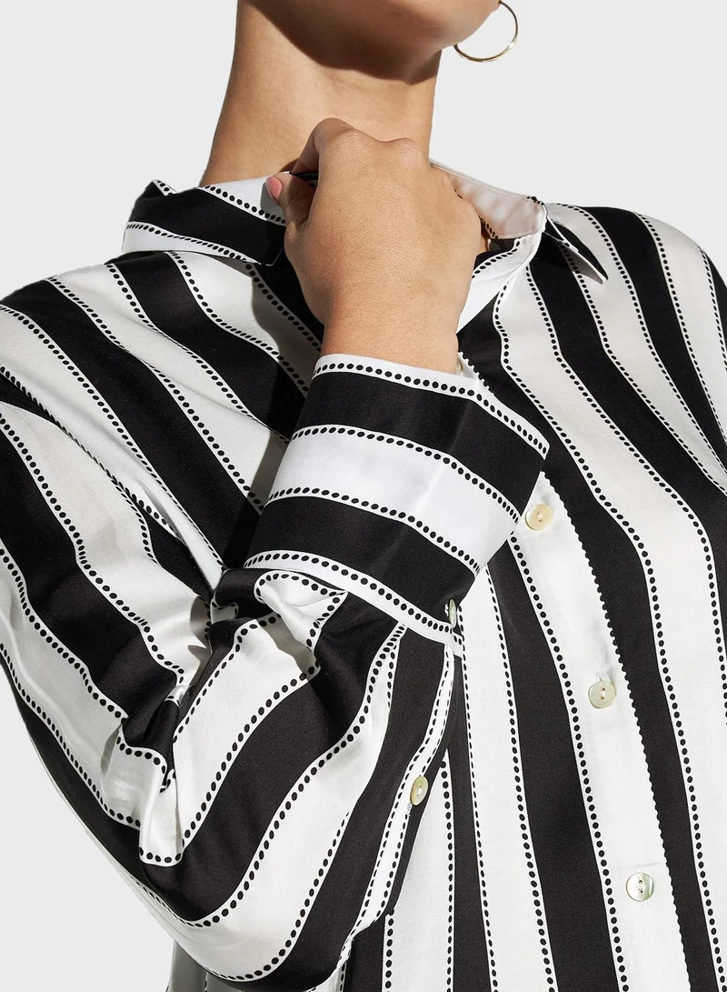 Iconic Oversized Size Button Down Shirt