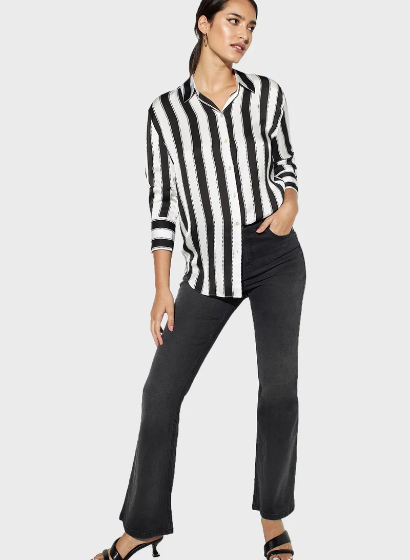 Iconic Oversized Size Button Down Shirt