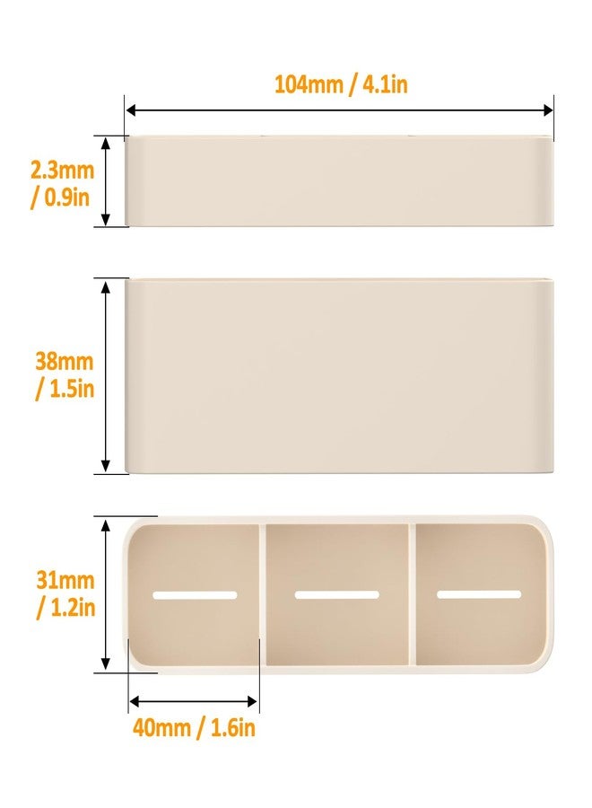 MoodLife Straw Holder for Cabinet Door, 2 Pack Silicone Straw Organizer with Washable Adhesive, Peel and Stick No Drill Storage for Reusable and Tumbler Straws(White) - Image 5