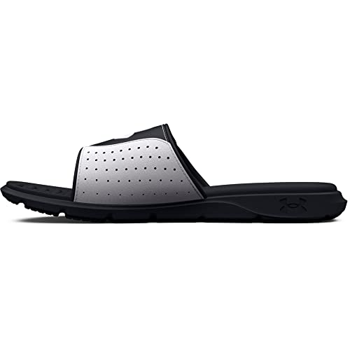 Under Armour Men's Ignite Pro Slide, (003) Black/White/Black, 17, US - Image 5