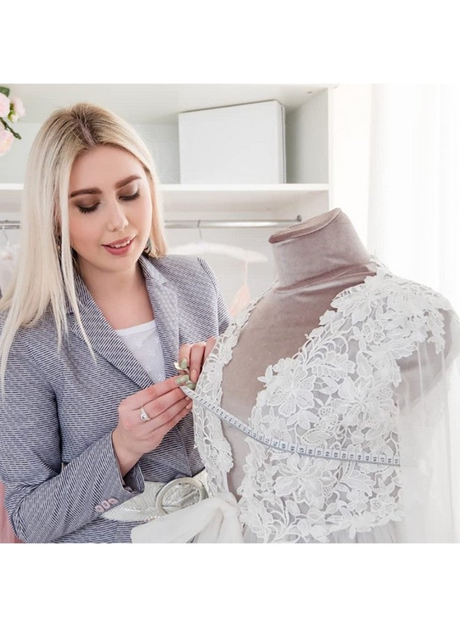 سورس تون شريط مرن مضفر من SourceTon بطول 22 ياردة، مقاس 1/2 بوصة، مرن ومرن، مع شريط قياس ناعم لخياطة الملابس، (11 ياردة أبيض، 11 ياردة أسود) - Image 3