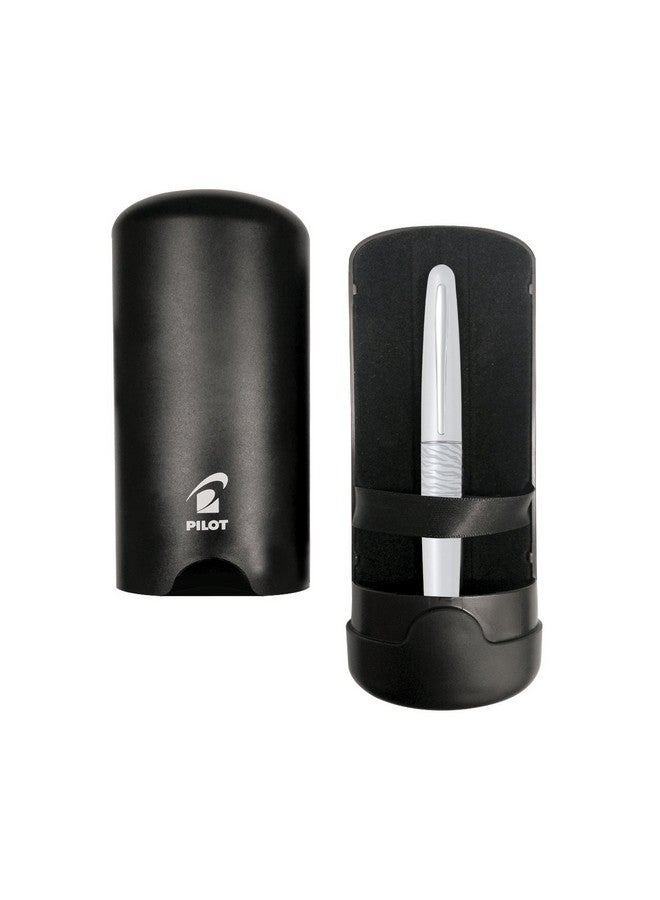 بايلوت قلم حبر جاف بتصميم النمر الأبيض من بايلوت، رأس رفيع، حبر أسود - Image 3