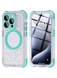 General Compatible iPhone 15 Pro Max Case, [Mag-Safe Compatible] IP68 Military Grade Fully Sealed Underwater Waterproof Case with Built-in Screen Protectors  - Image 1