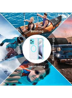 General Compatible iPhone 15 Pro Max Case, [Mag-Safe Compatible] IP68 Military Grade Fully Sealed Underwater Waterproof Case with Built-in Screen Protectors  - Image 2