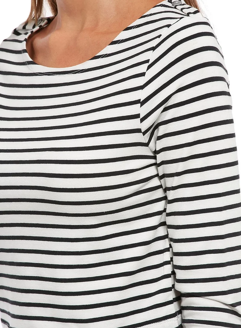 VERO MODA Sachi Strip Crop Top