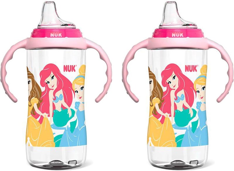 NUK Disney Princess Large Learner Cup 10oz 2pk - Image 1