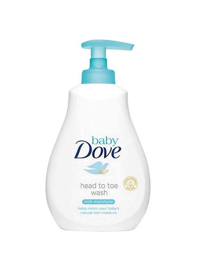 Dove Dove, Baby Rich Moisture Head To Toe Wash - 200 Ml - Image 2