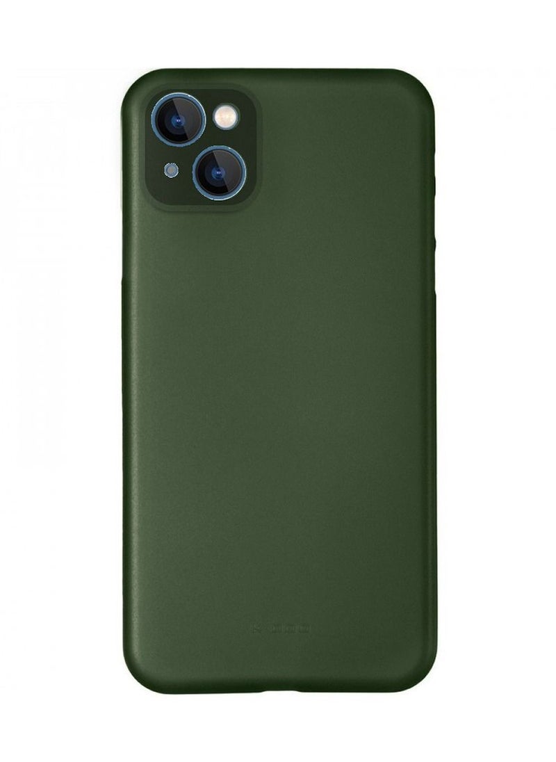 K-Doo - Air Skin Case Ultra Slim Back Cover Skin for iphone 13 Frosted Anti Slip Full Coverage Green - Image 1