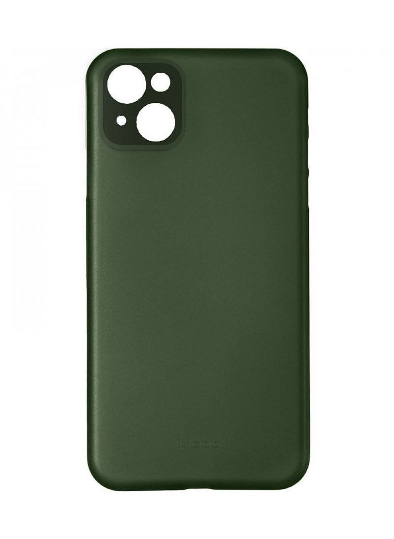 K-Doo - Air Skin Case Ultra Slim Back Cover Skin for iphone 13 Frosted Anti Slip Full Coverage Green - Image 1