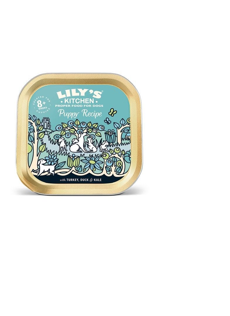 Lily's Kitchen Lily's Kitchen Turkey & Duck Recipe Puppy Wet Food 150 g  - Image 2