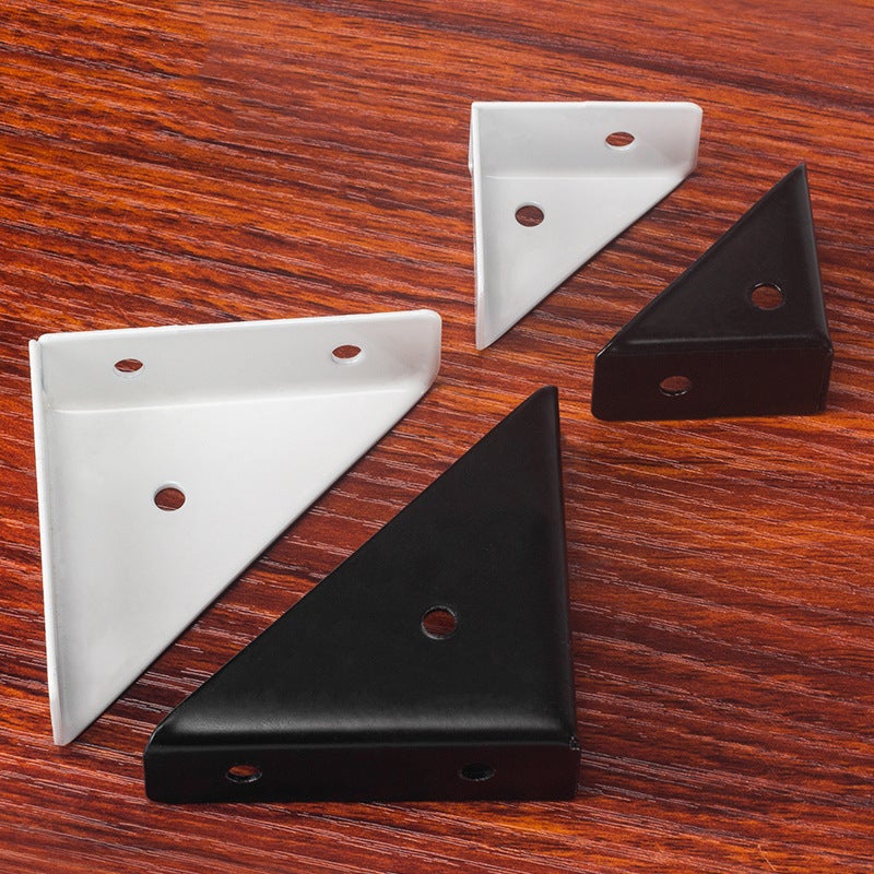 Thickened Three-Side Angle Code Fixed 90-Degree Right Angle Bracket Angle Iron Cabinet Hanging Code Laminate Reinforcement Artifact Hardware Accessories - Image 5