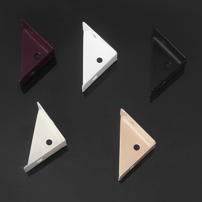 Thickened Three-Side Angle Code Fixed 90-Degree Right Angle Bracket Angle Iron Cabinet Hanging Code Laminate Reinforcement Artifact Hardware Accessories - Image 4
