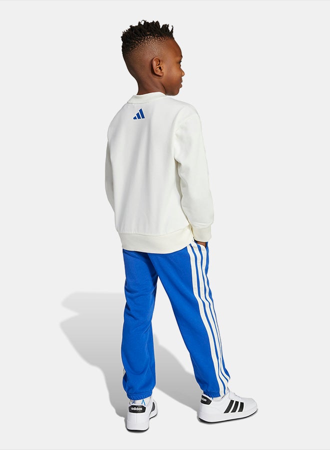 Adidas Seasonal Essentials Adiraptor Fleece Jogger Set Little Kids - Image 2