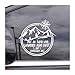 Jane's JANES Not All Those Who Wander are Lost But I Probably Am Decal UV DTF Transfer Car Decals Car Window Stickers Traveling Decal for Women Men Funny Car Stickers Mental Health Car Decals for Trucks - Image 2