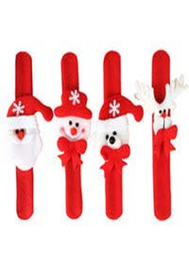 KRIWIN 12 pcs Christmas Wrist Band for Kids, Party, Decoration, Festival Fun (Band) - Image 5