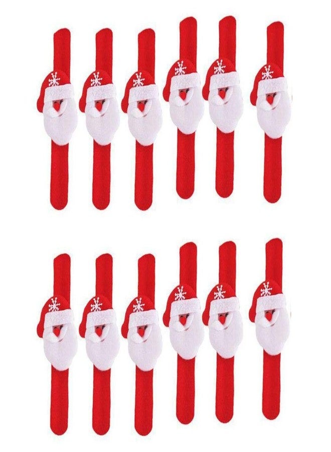KRIWIN 12 pcs Christmas Wrist Band for Kids, Party, Decoration, Festival Fun (Band) - Image 1