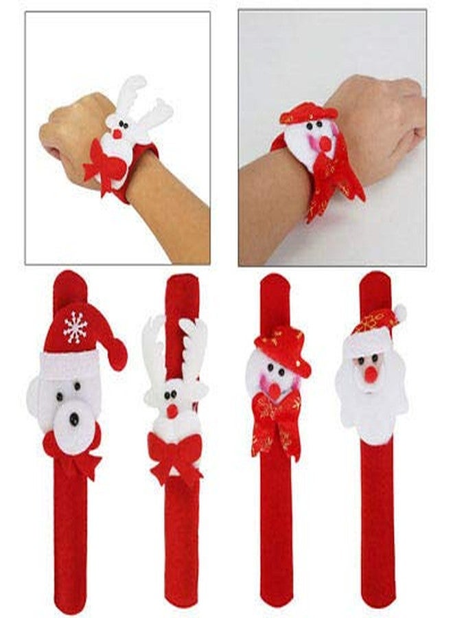 KRIWIN 12 pcs Christmas Wrist Band for Kids, Party, Decoration, Festival Fun (Band) - Image 2