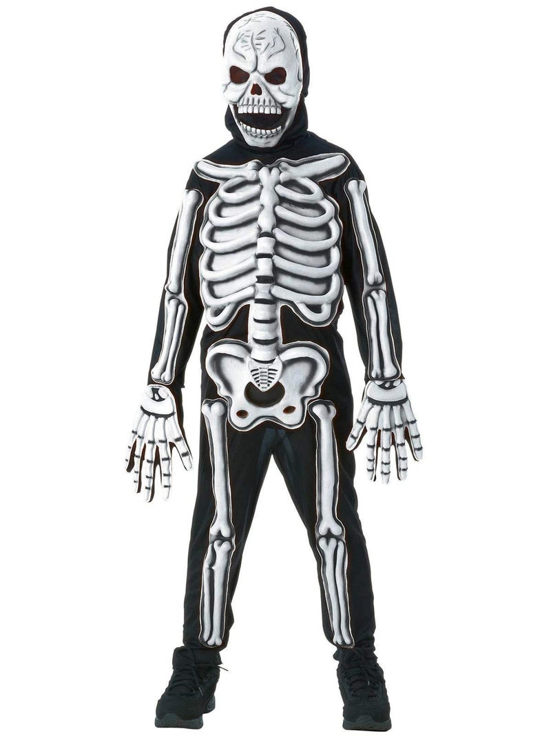 Rubies Glow in The Dark Skeleton Child Costume, Large, One Color for Themed Parties and Halloween - Image 1