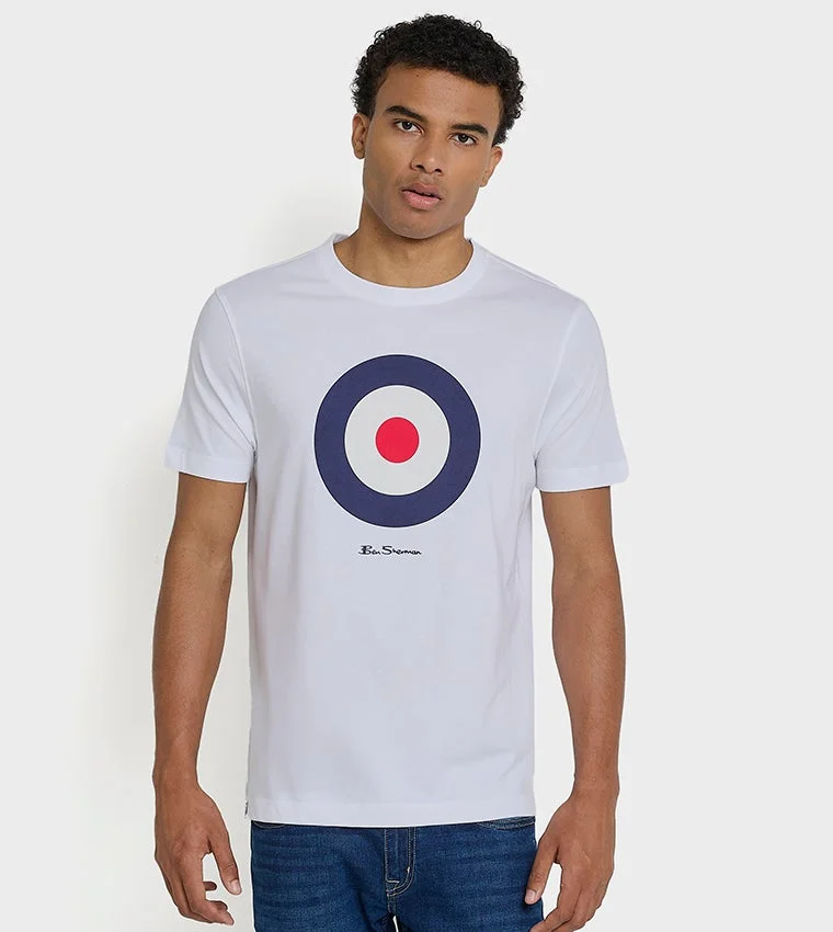 Ben Sherman Ben Sherman Men's Crew Neck Short Sleeve Printed T-Shirt