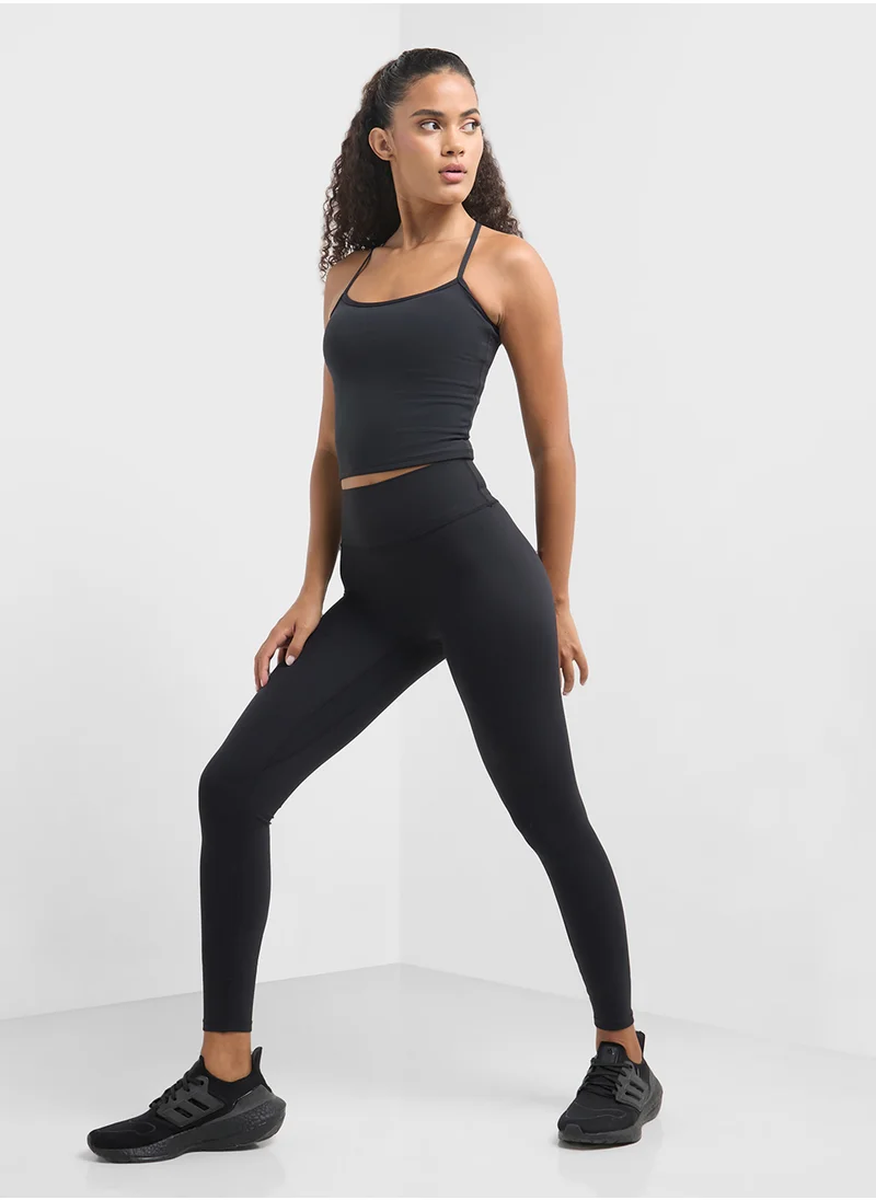 فورورد Strappy Seamless Vest & Sculpting Leggings Set