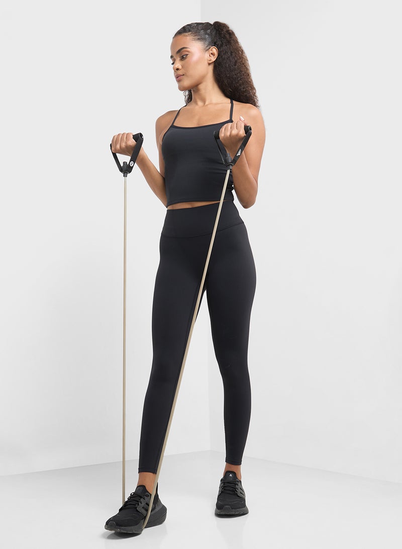 FRWD Strappy Seamless Vest & Sculpting Leggings Set  - Image 5