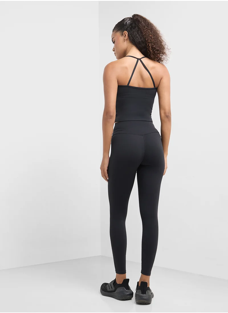 فورورد Strappy Seamless Vest & Sculpting Leggings Set
